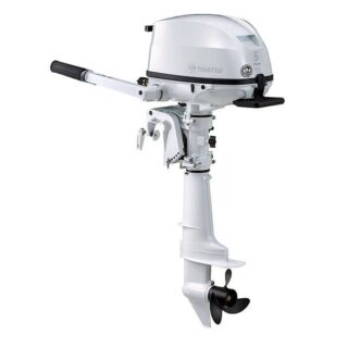 Tohatsu 6 HP Outboard Motor with External Tank - MFS6